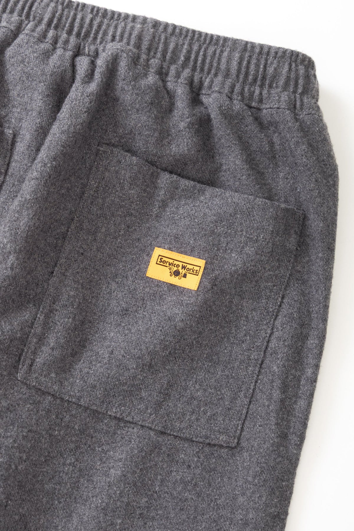Flannel Chef Pants - Charcoal