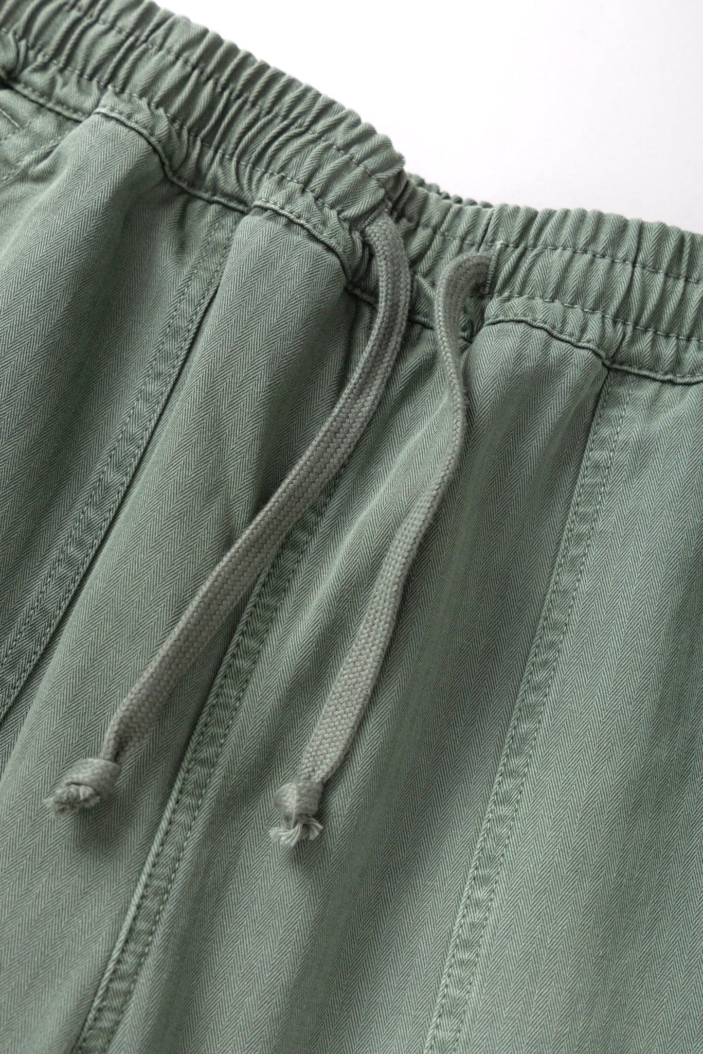 Pigment Herringbone Chef Pants - Olive