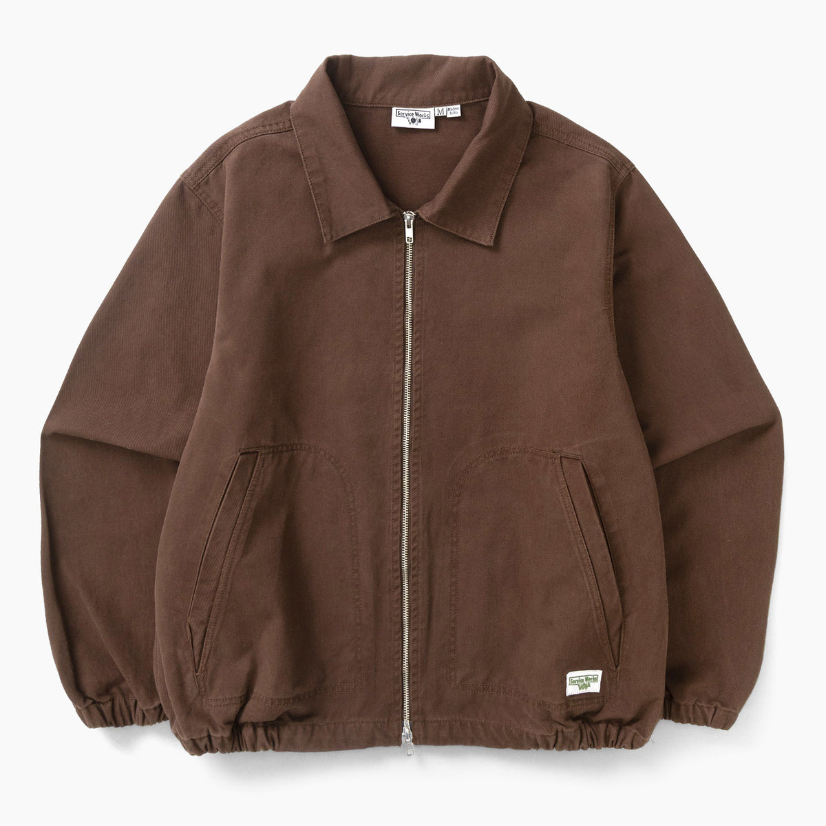 Twill Work Jacket - Brown