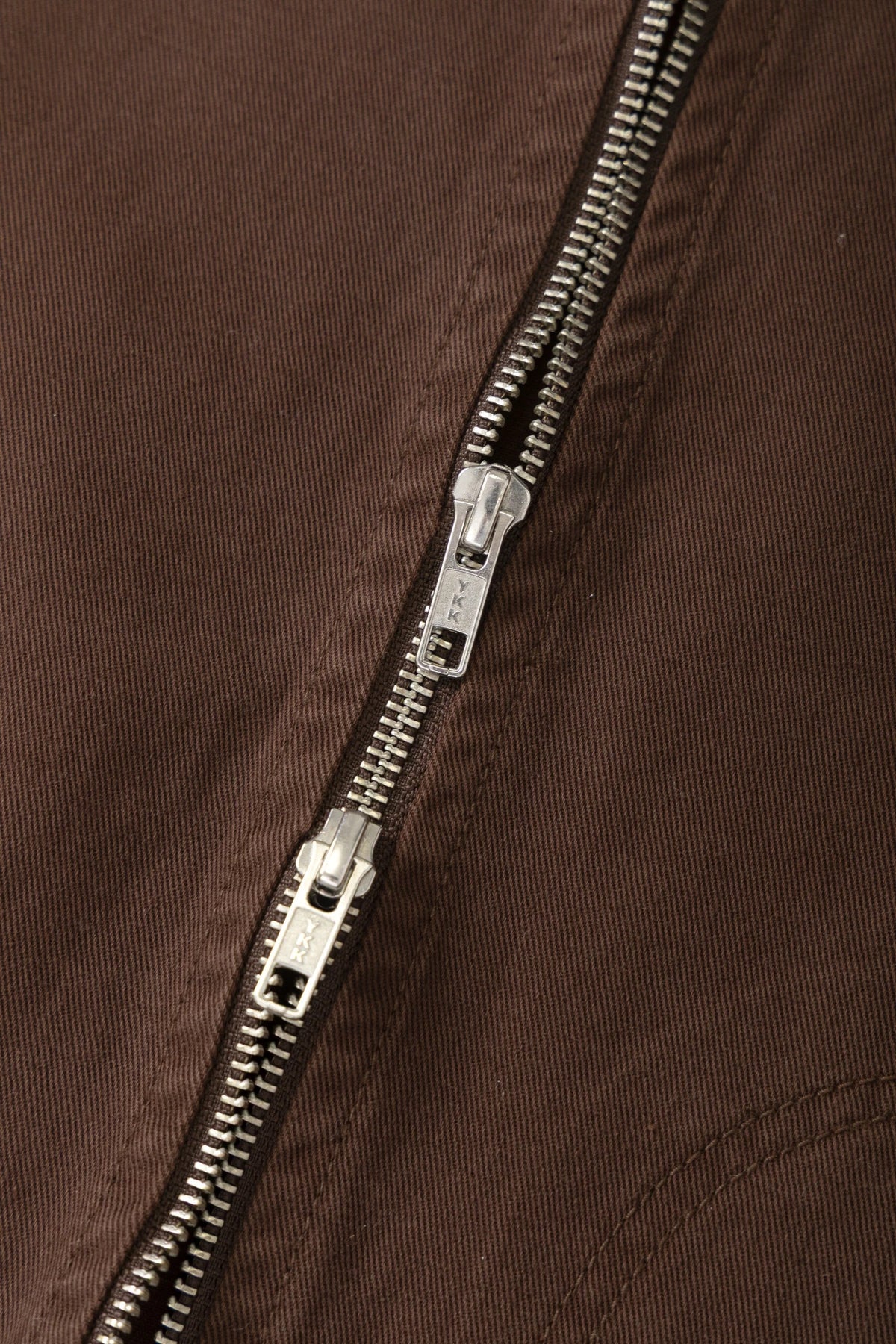 Twill Work Jacket - Brown