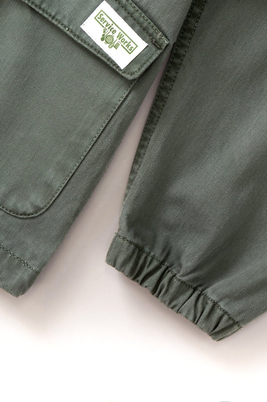 Pigment Herringbone Smock 2.0 - Olive