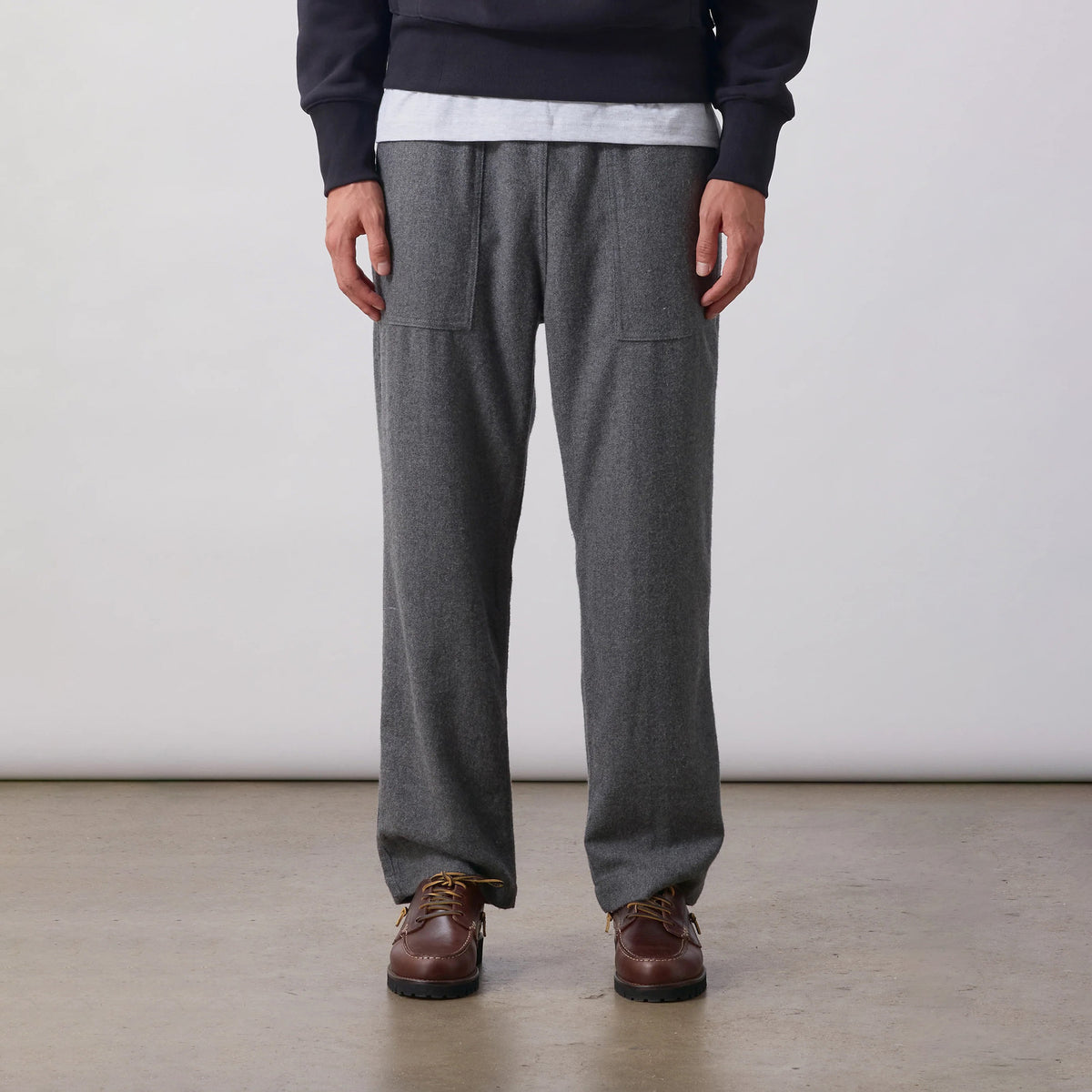 Flannel Chef Pants - Charcoal