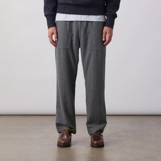 Flannel Chef Pants - Charcoal