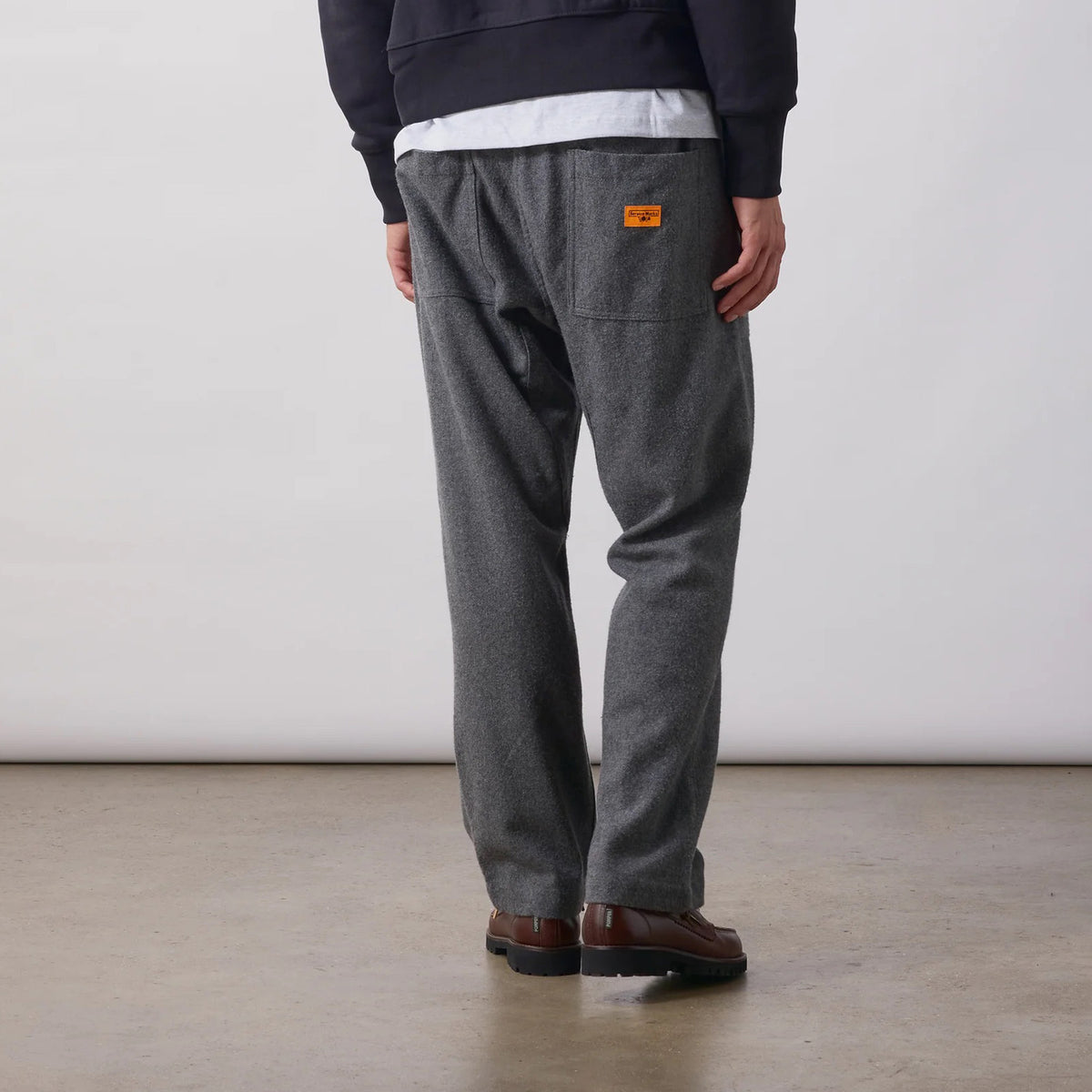 Flannel Chef Pants - Charcoal