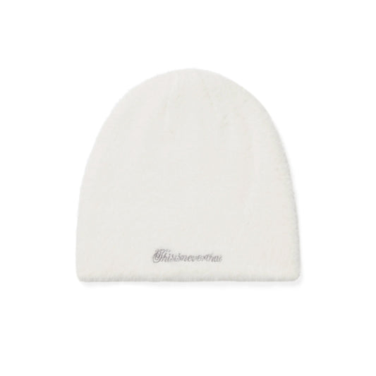 Shaggy No Cuff Beanie - Off White