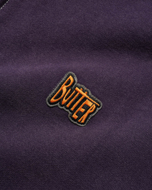 Sketch Zip-thru Hood - Eggplant