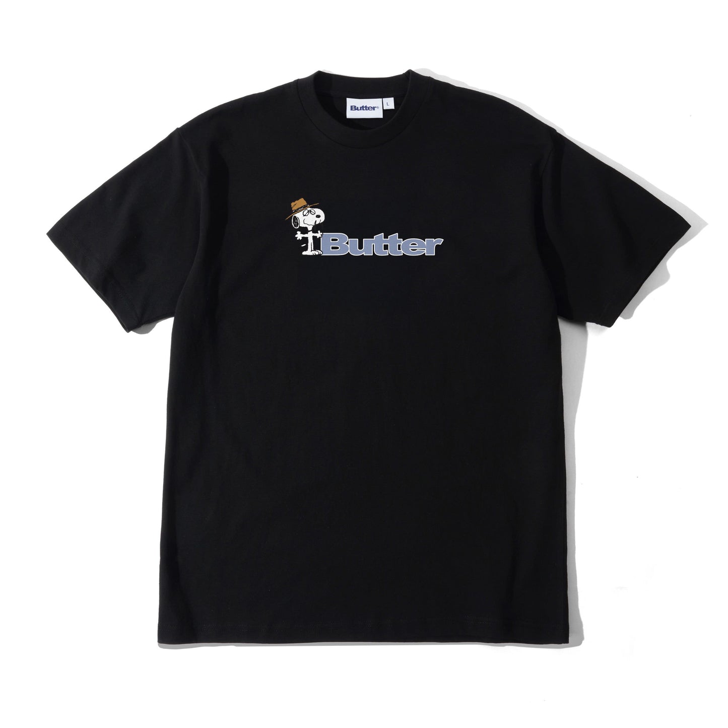 Peanuts Spike Logo Tee - Black