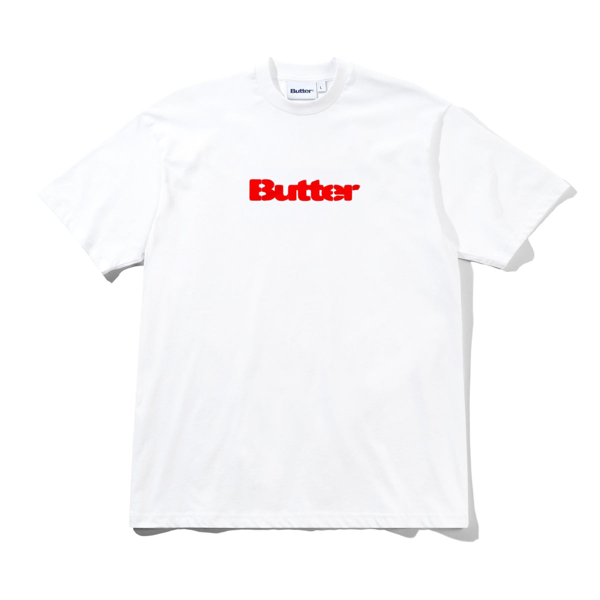 Stencil Logo Tee - White