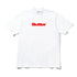 Stencil Logo Tee - White