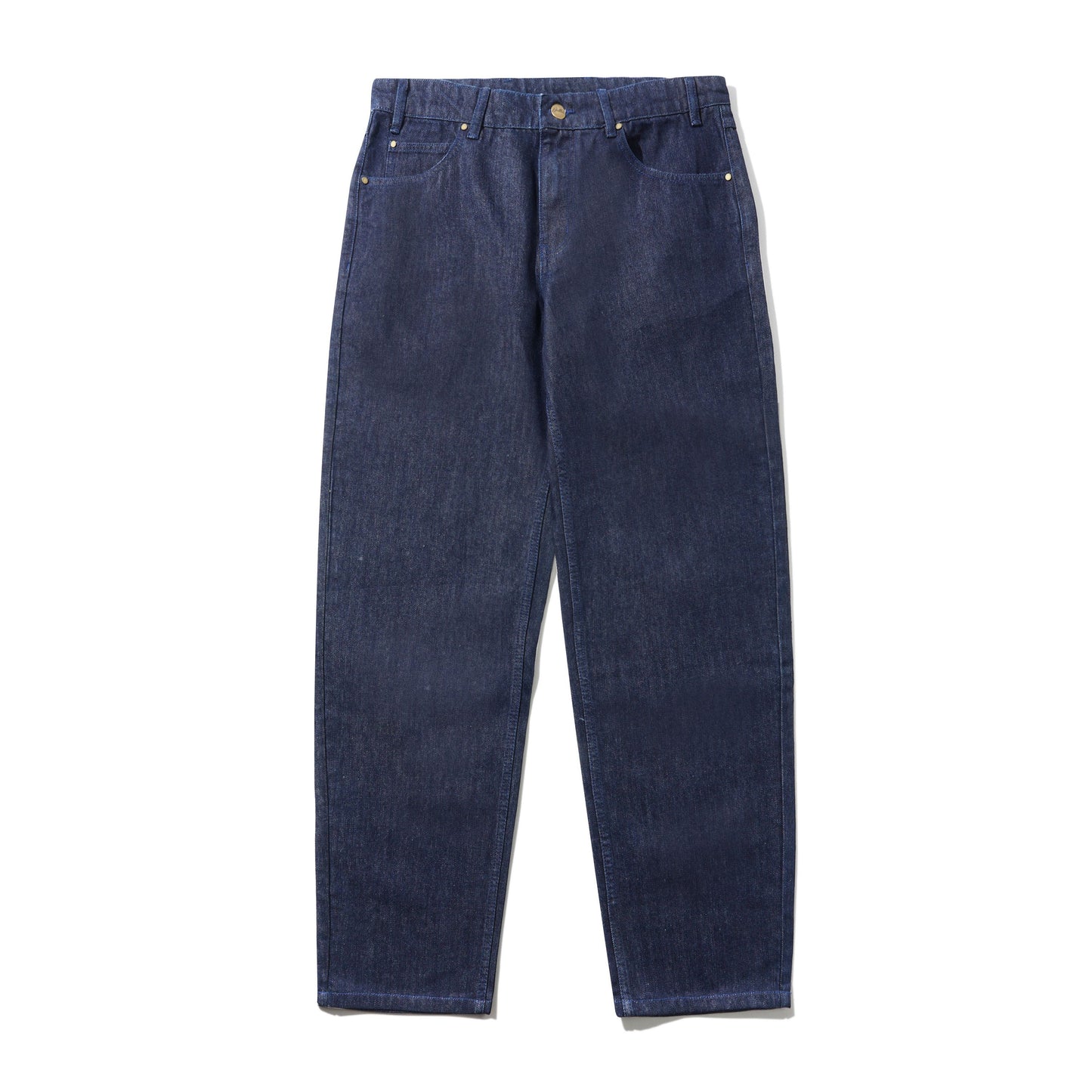 Straight Leg Denim Jeans - Dark Indigo
