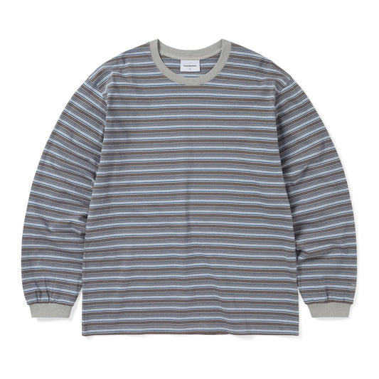 Striped L/S Tee - Brown