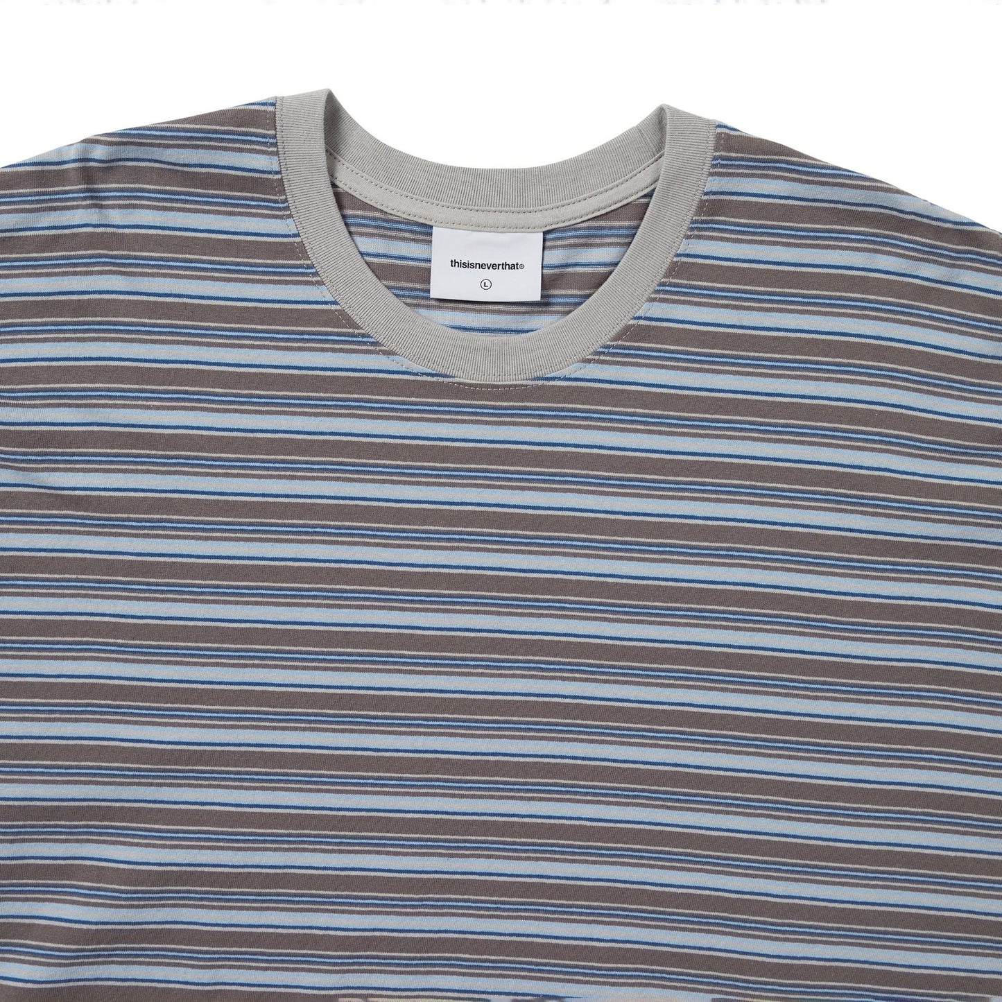 Striped L/S Tee - Brown