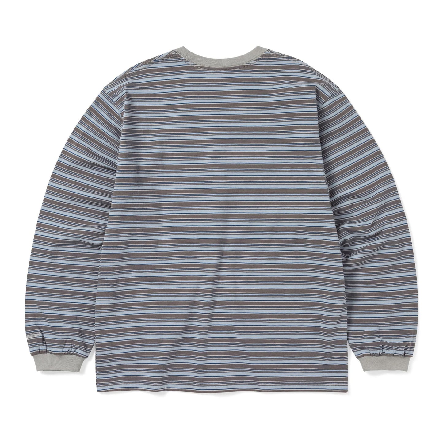 Striped L/S Tee - Brown