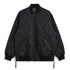 Military MA-1 Down Jacket (Hard Shell) - Black