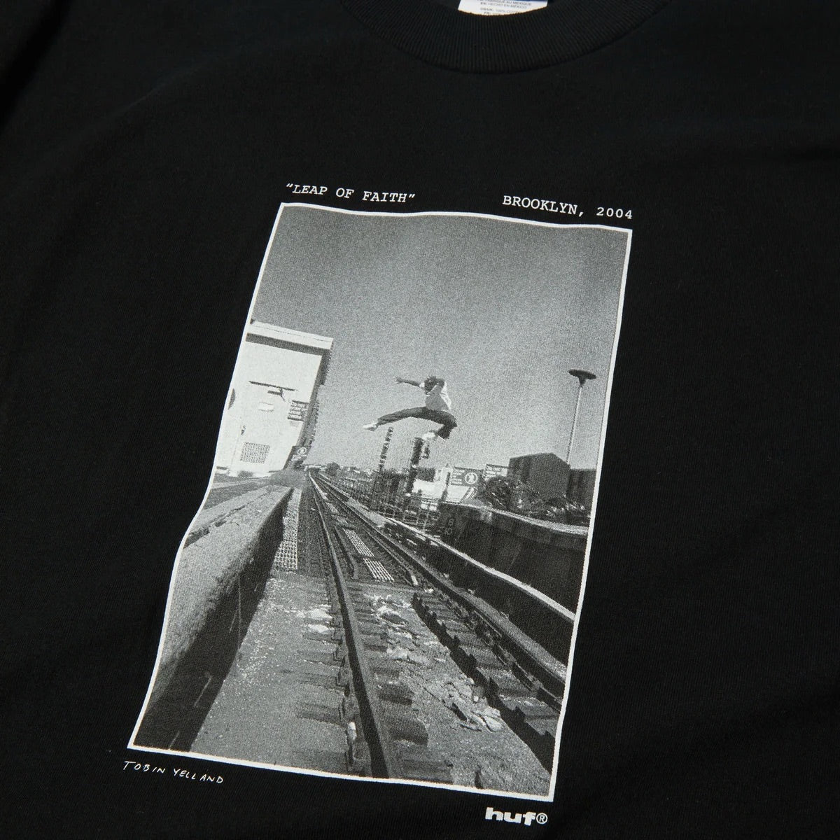 Taking The Leap SS Tee - Black