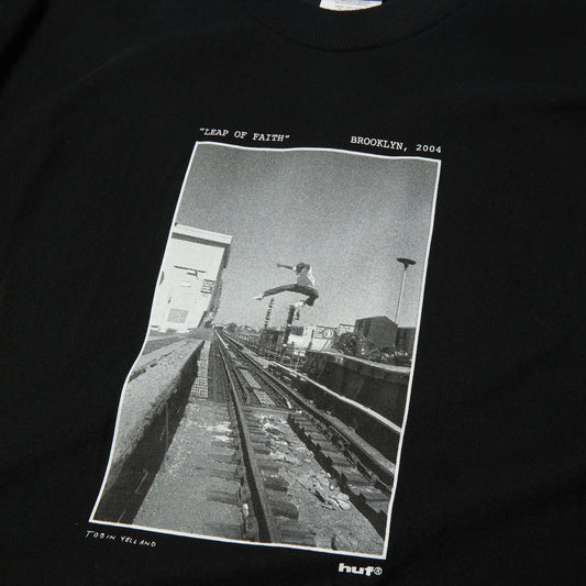 Taking The Leap SS Tee - Black