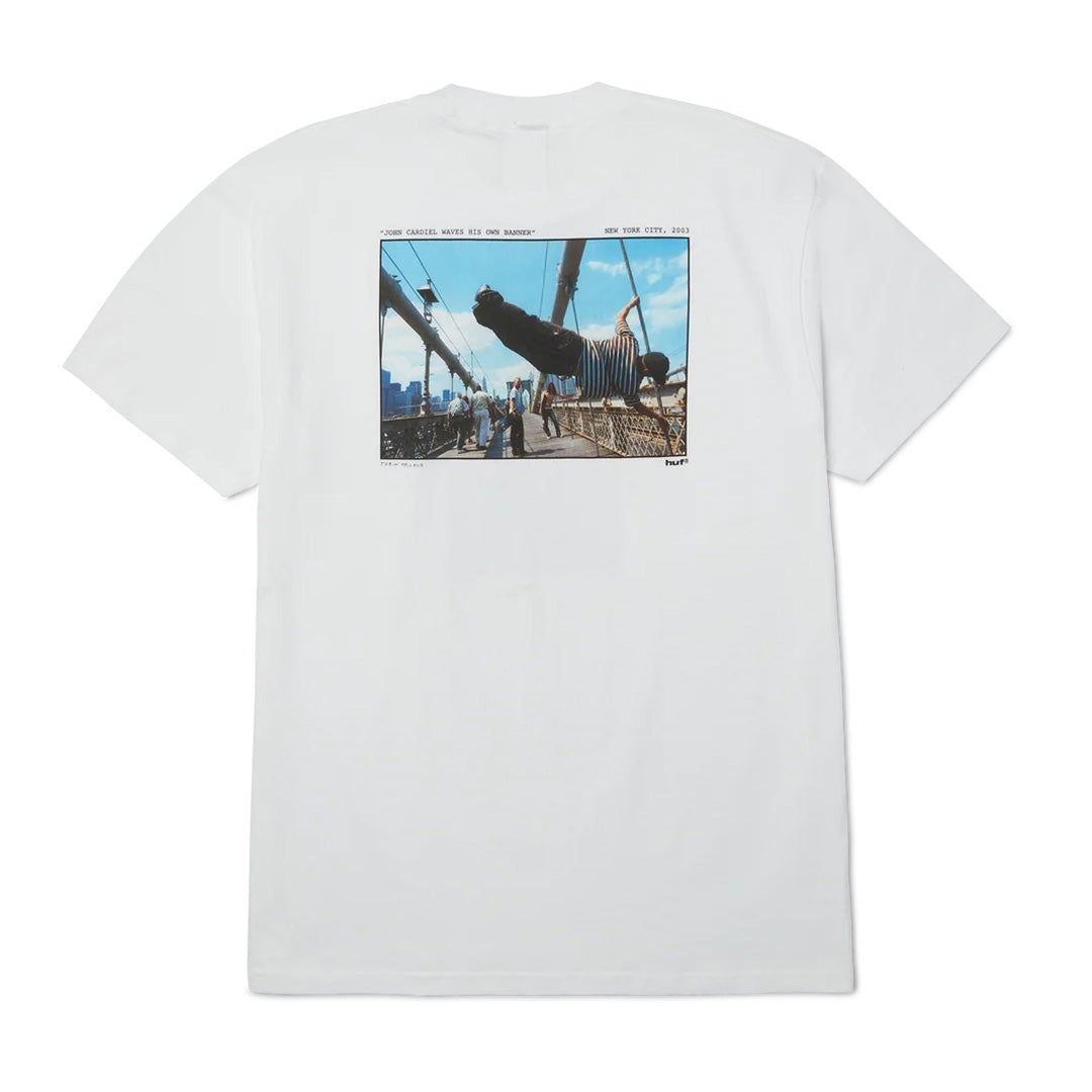Taking The Leap SS Tee - White