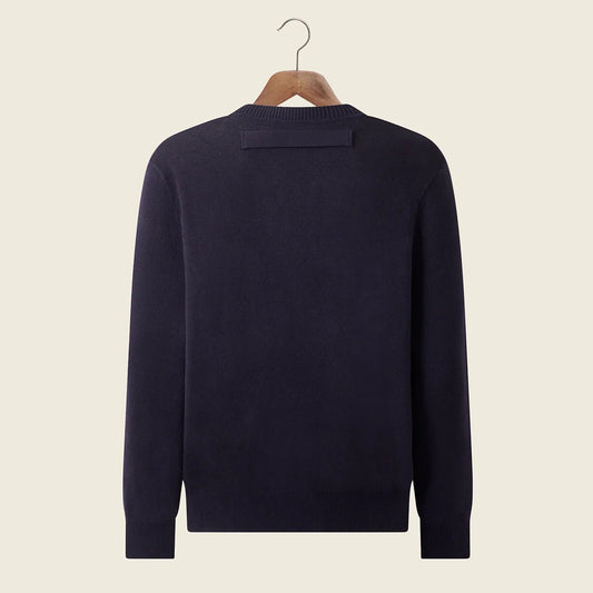 The Argyle Jumper - Navy