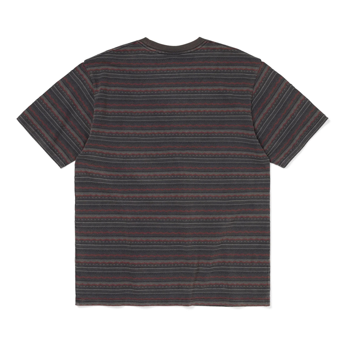 TNT X Gramicci Faded Striped Tee - Charcoal