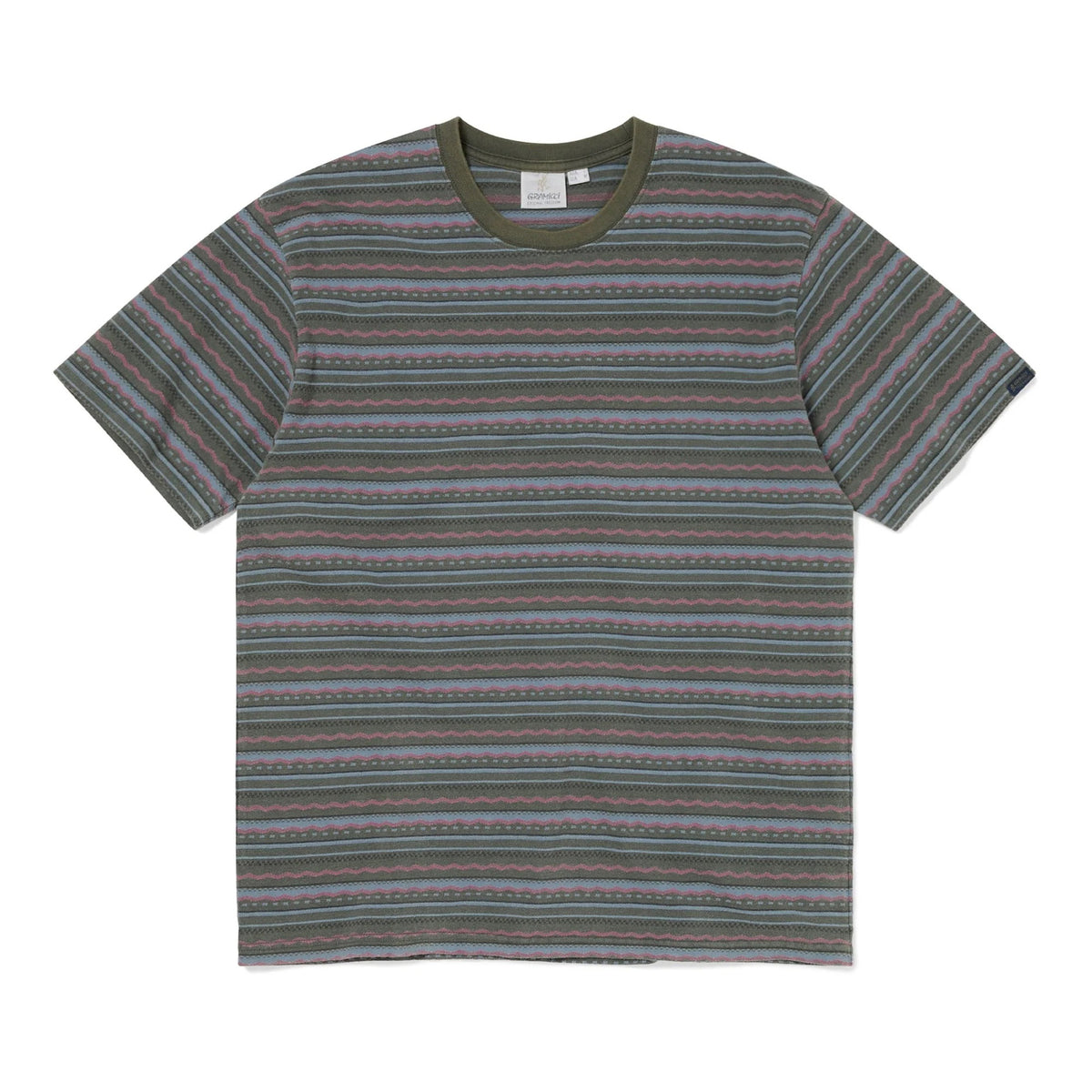 TNT X Gramicci Faded Striped Tee - Sage