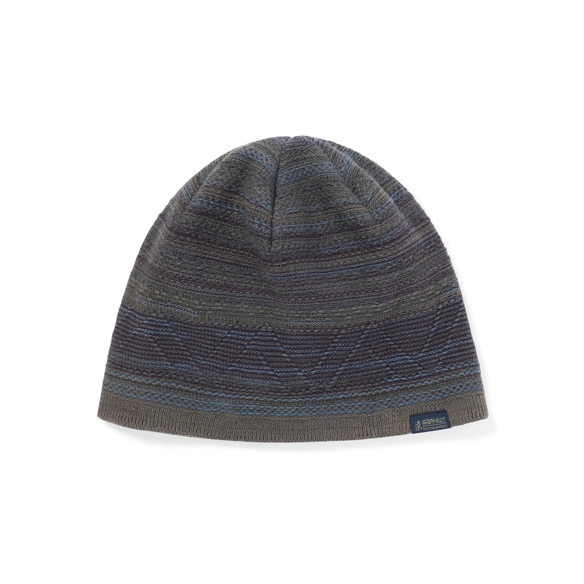 TNT X Gramicci Pattern Knit Beanie - Light Navy