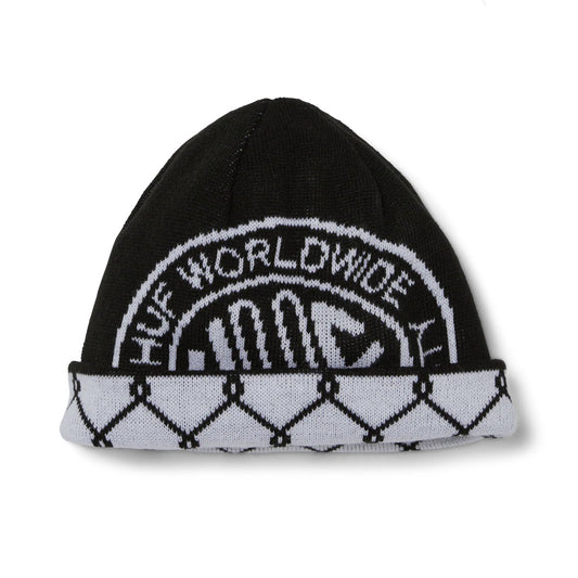 Token Reversible Skull Beanie - Black