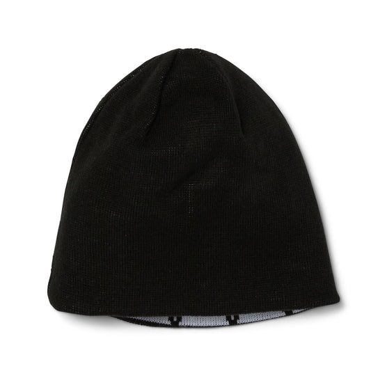 Token Reversible Skull Beanie - Black