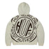 Token Zip Hooded Sweater - Bleach Wash