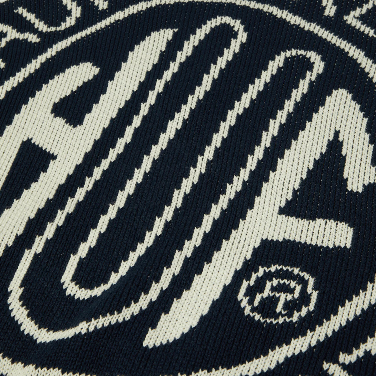 Token Zip Hooded Sweater - Navy