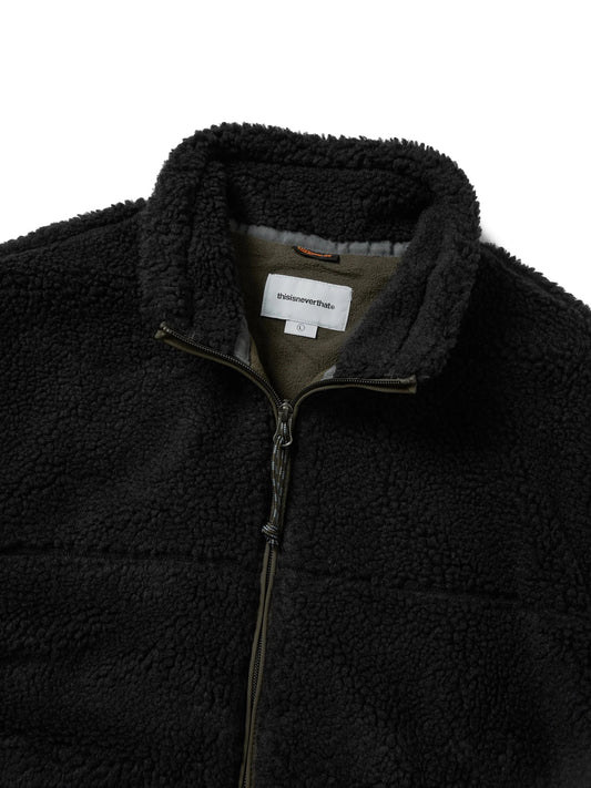 SP Sherpa Fleece Jacket - Black