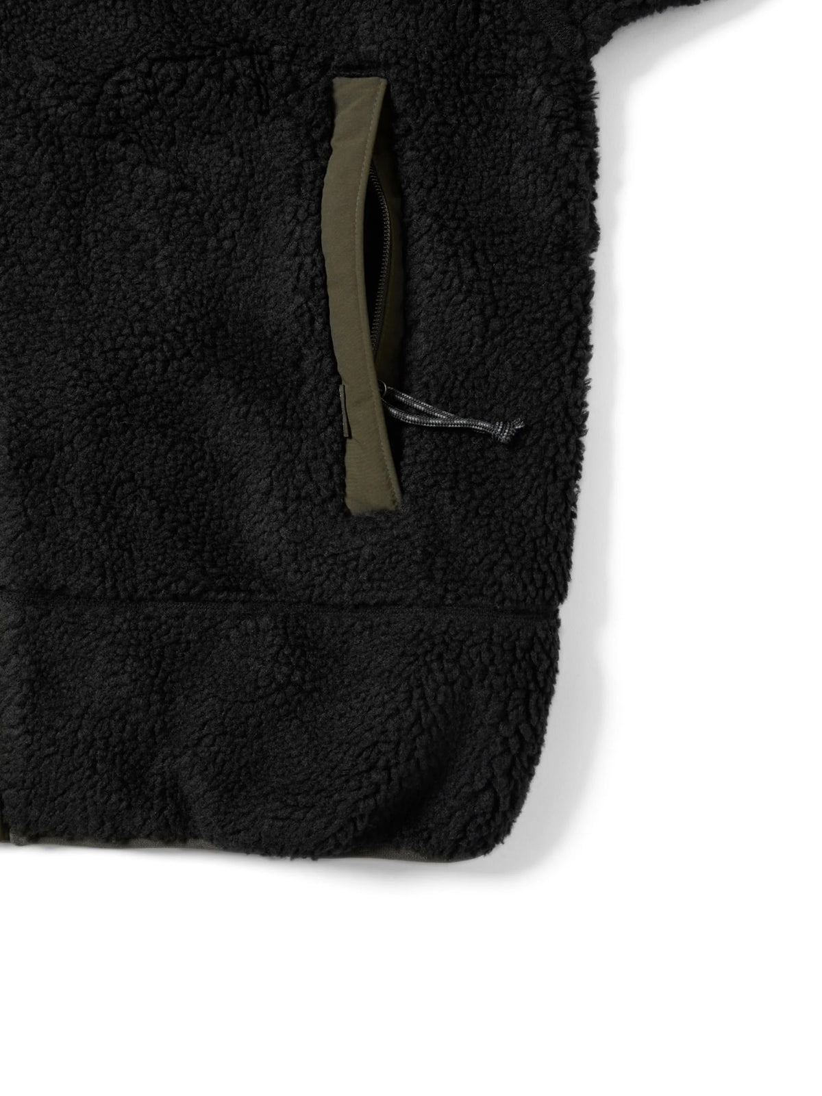 SP Sherpa Fleece Jacket - Black