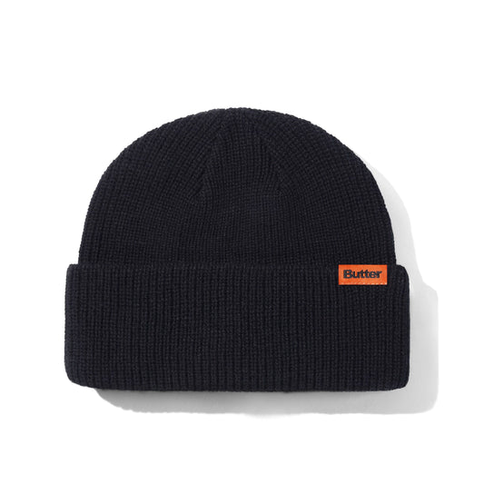 Tall Wharfie Beanie - Black