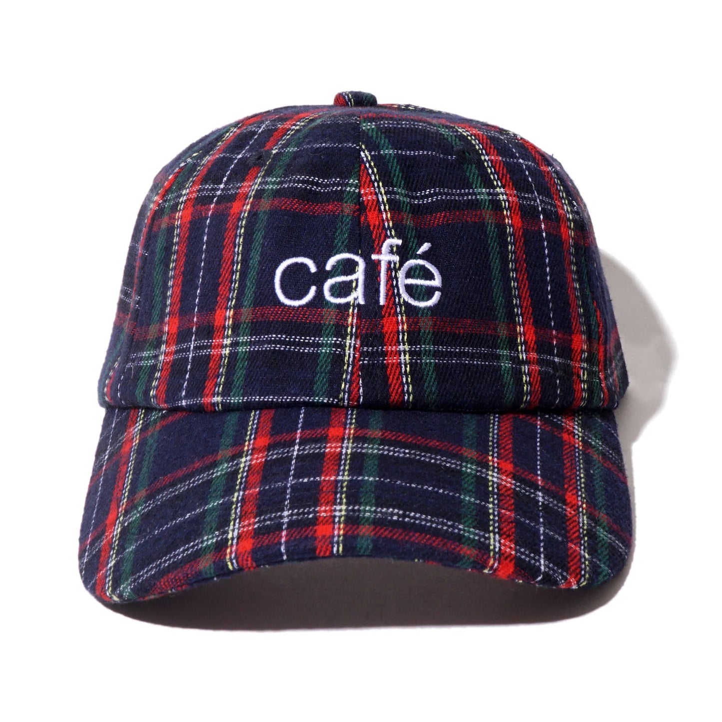 Tartan Six Panel - Navy
