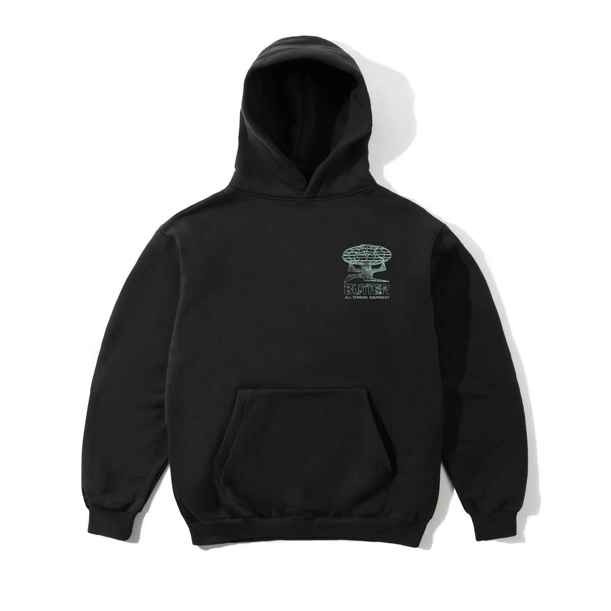 Terrain Pullover Hood AW26 - Black