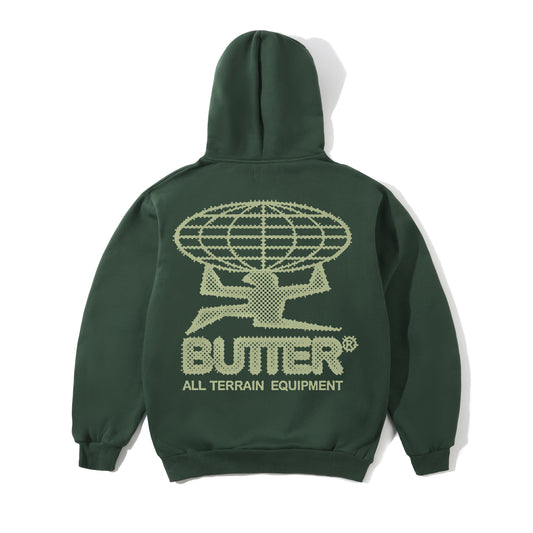 Terrain Pullover Hood - Dark Green