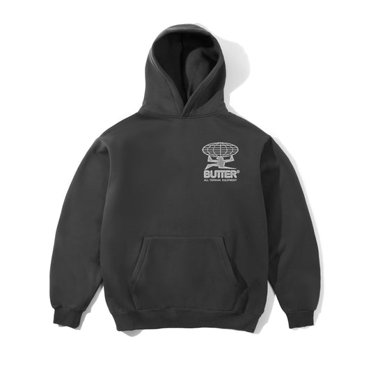Terrain Pullover Hood - Washed Black
