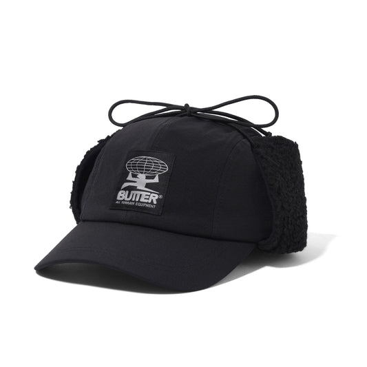 Terrain Ski 4 Panel Cap - Black