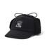Terrain Ski 4 Panel Cap - Black