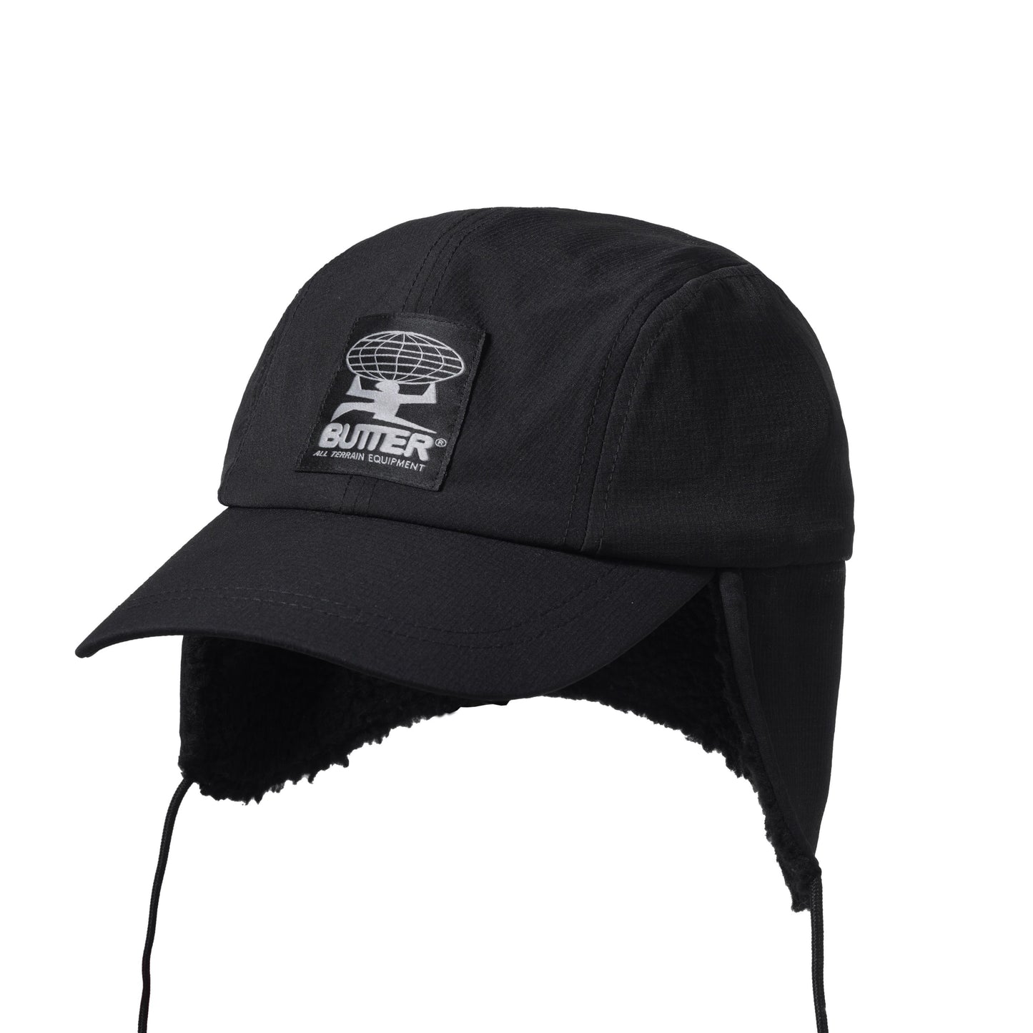 Terrain Ski 4 Panel Cap - Black
