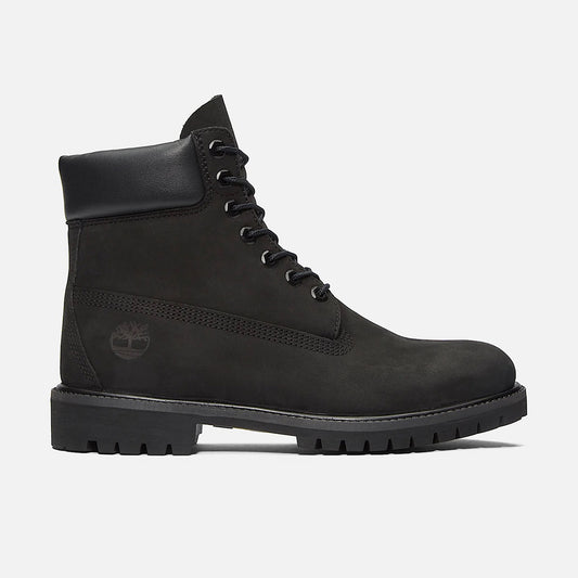 Premium 6" Lace Up Waterproof Boot - Black