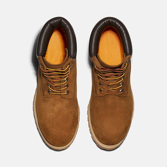 Premium 6” Lace Up Waterproof Boot - Dark Wheat