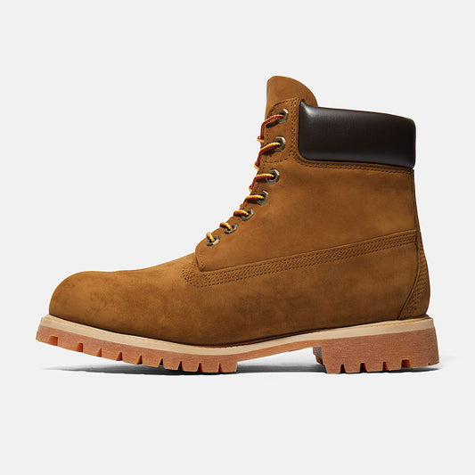 Premium 6” Lace Up Waterproof Boot - Dark Wheat