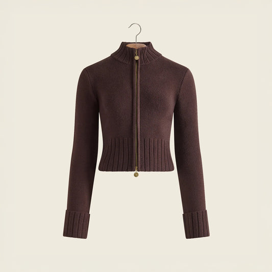 W' Rolled Cuff Peggy - Rosewood Brown