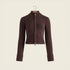 W' Rolled Cuff Peggy - Rosewood Brown