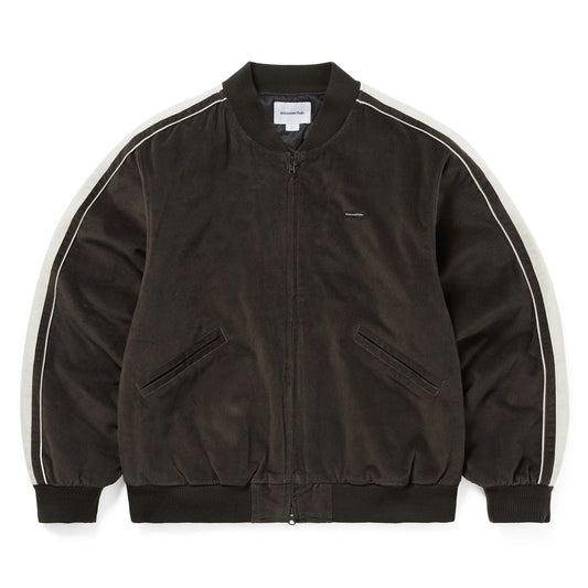 Velvet Track Jacket - Brown