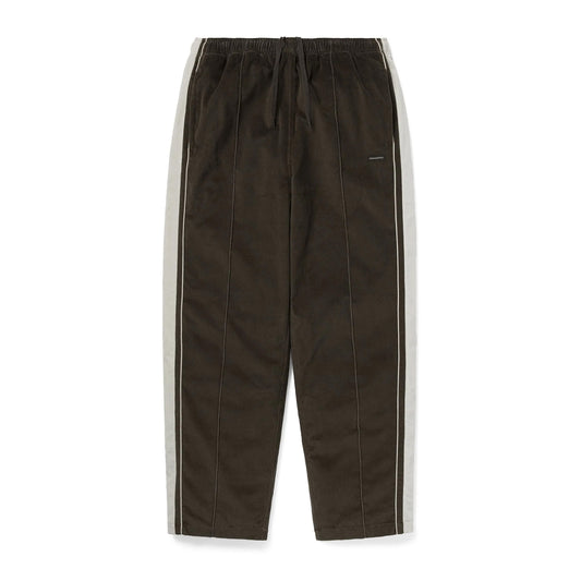 Velvet Track Pant - Brown