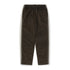 Velvet Track Pant - Brown