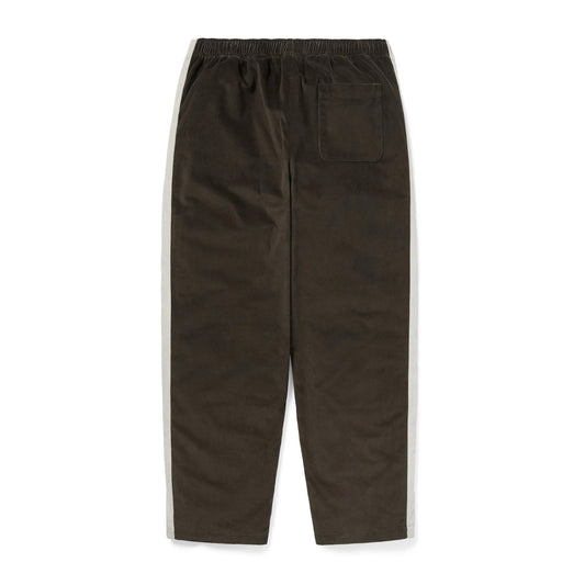 Velvet Track Pant - Brown