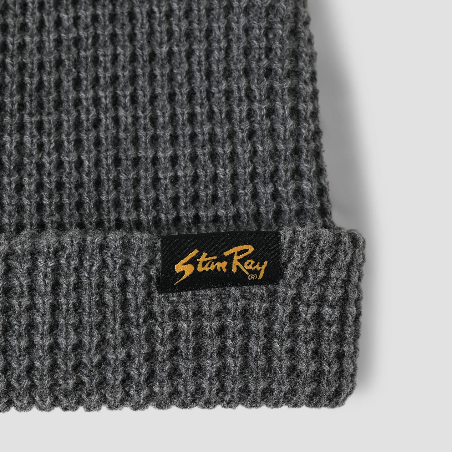 Waffle Beanie - Charcoal