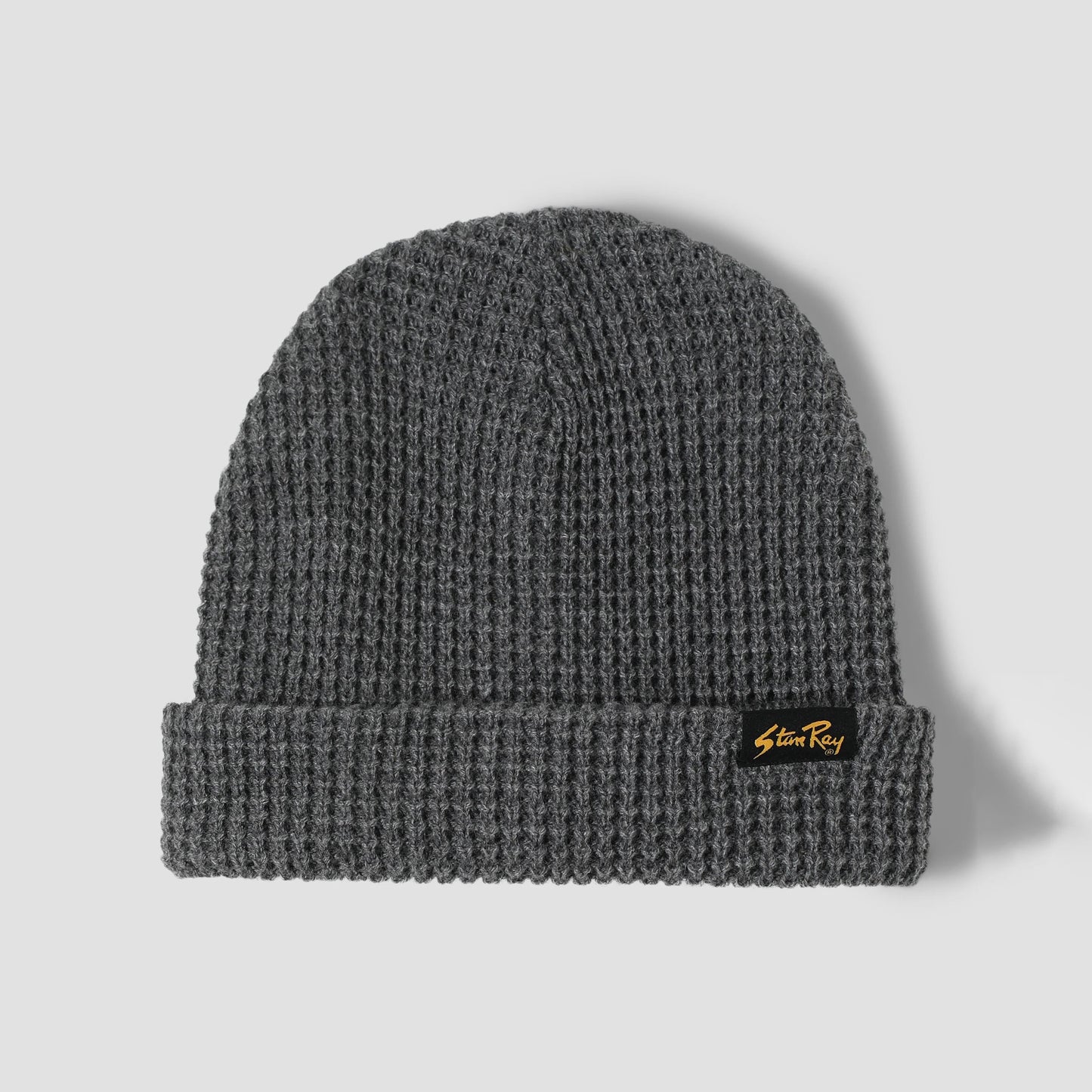Waffle Beanie - Charcoal